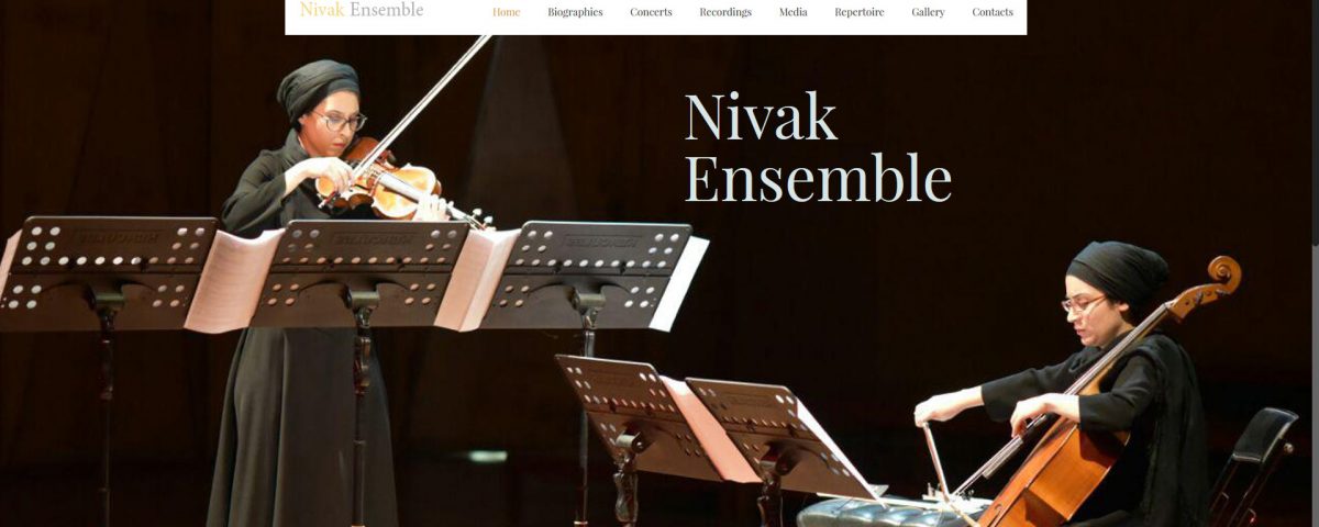طراحی سایت برندهای برتر نیواک آنسامبل - Nivak Ensemble
