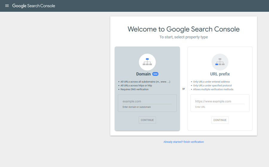 ابزارهای رایگان گوگل برای سئو - صفحه ور.دی گوگل سرچ کنسول 